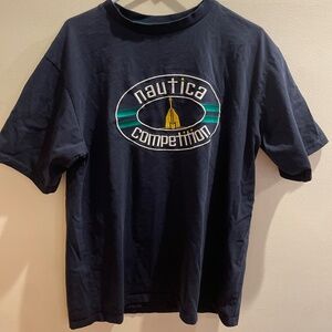 Navy Nautica Competition T Shirt.